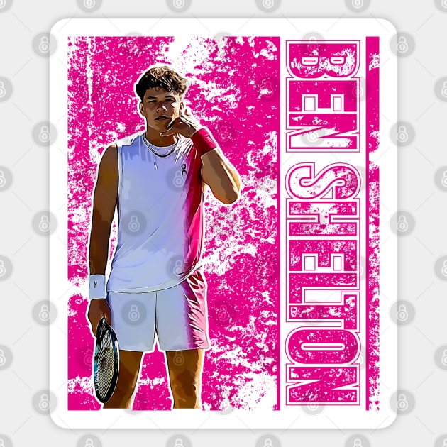 Ben shelton || Tennis Magnet by Aloenalone